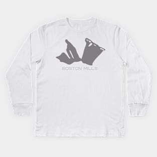 Boston Mills Resort 3D Kids Long Sleeve T-Shirt